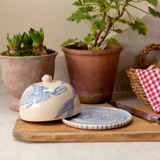ARTY FARTY BUTTER DISH / fish