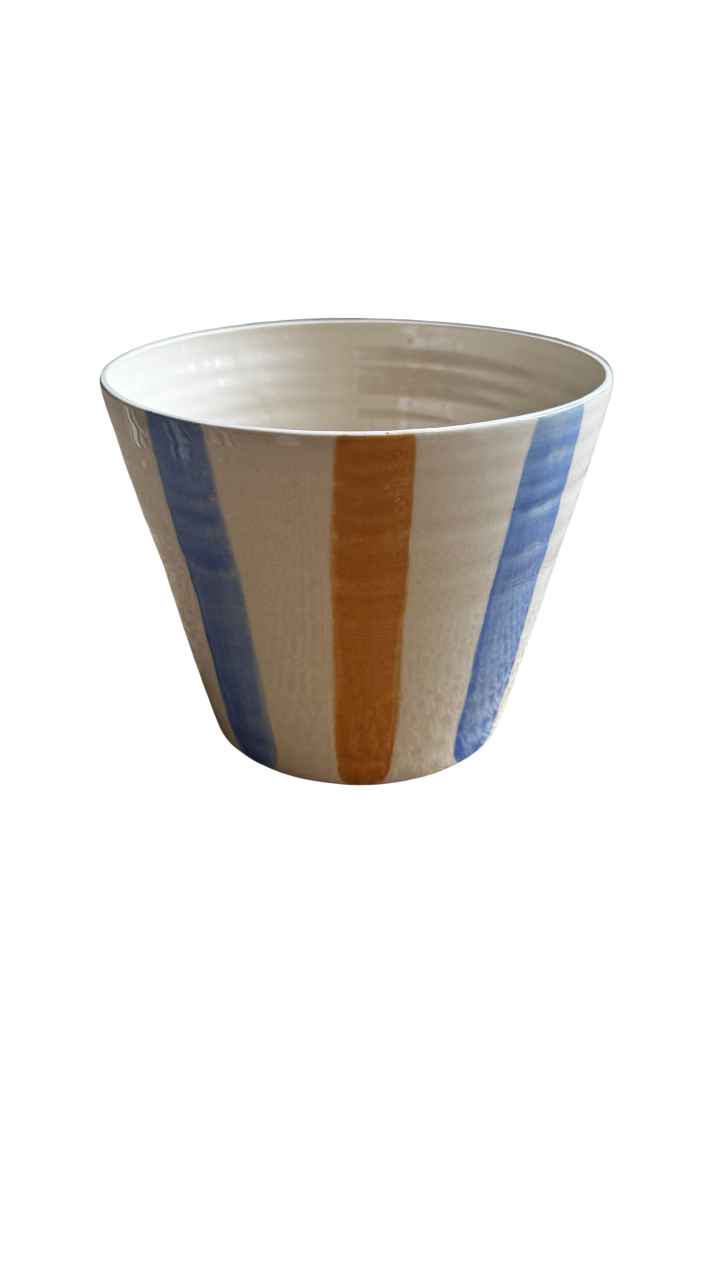 HERB POT // stripes