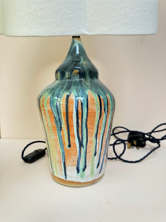 Glazed Lamp Base