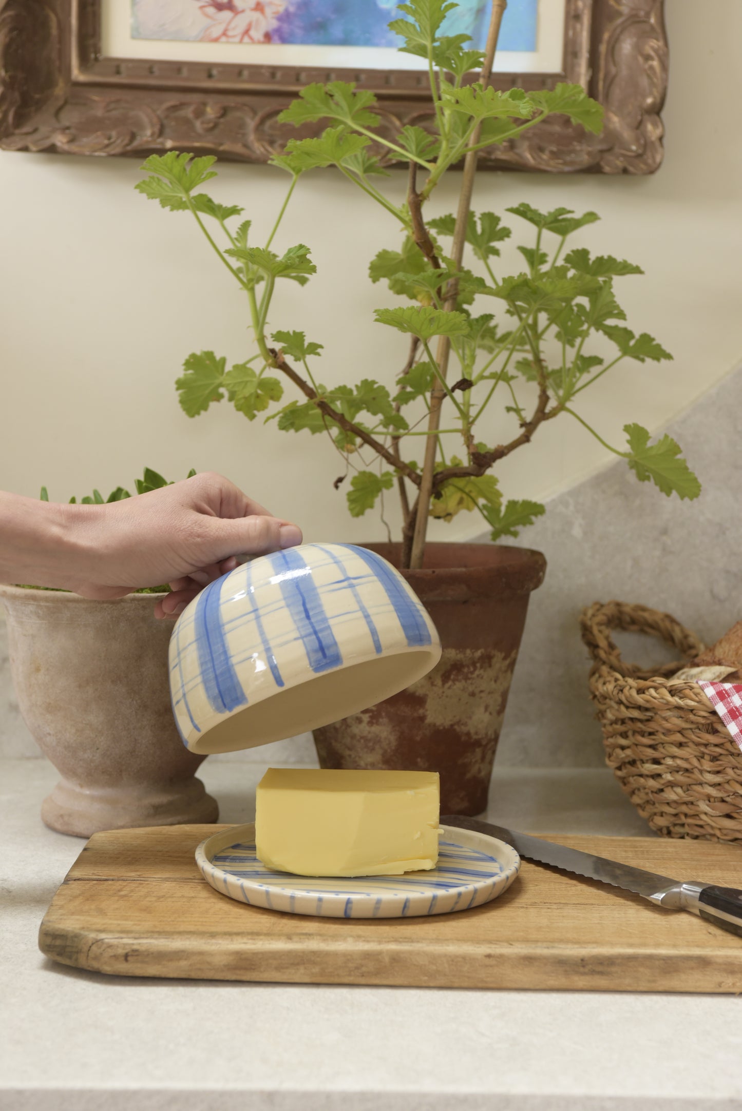 Butter Dish - Folkie Aztec