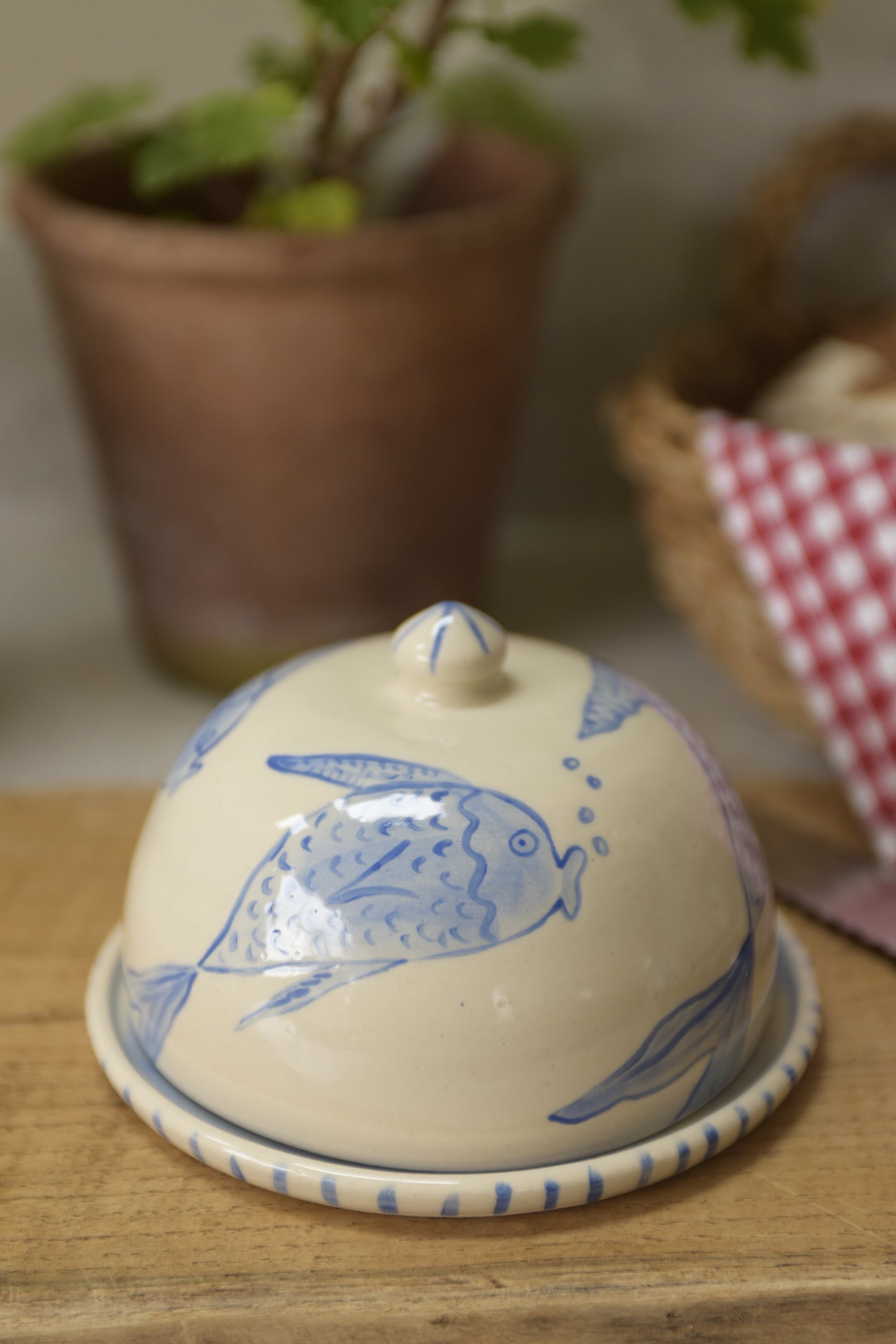 Butter Dish - Fishy Friends