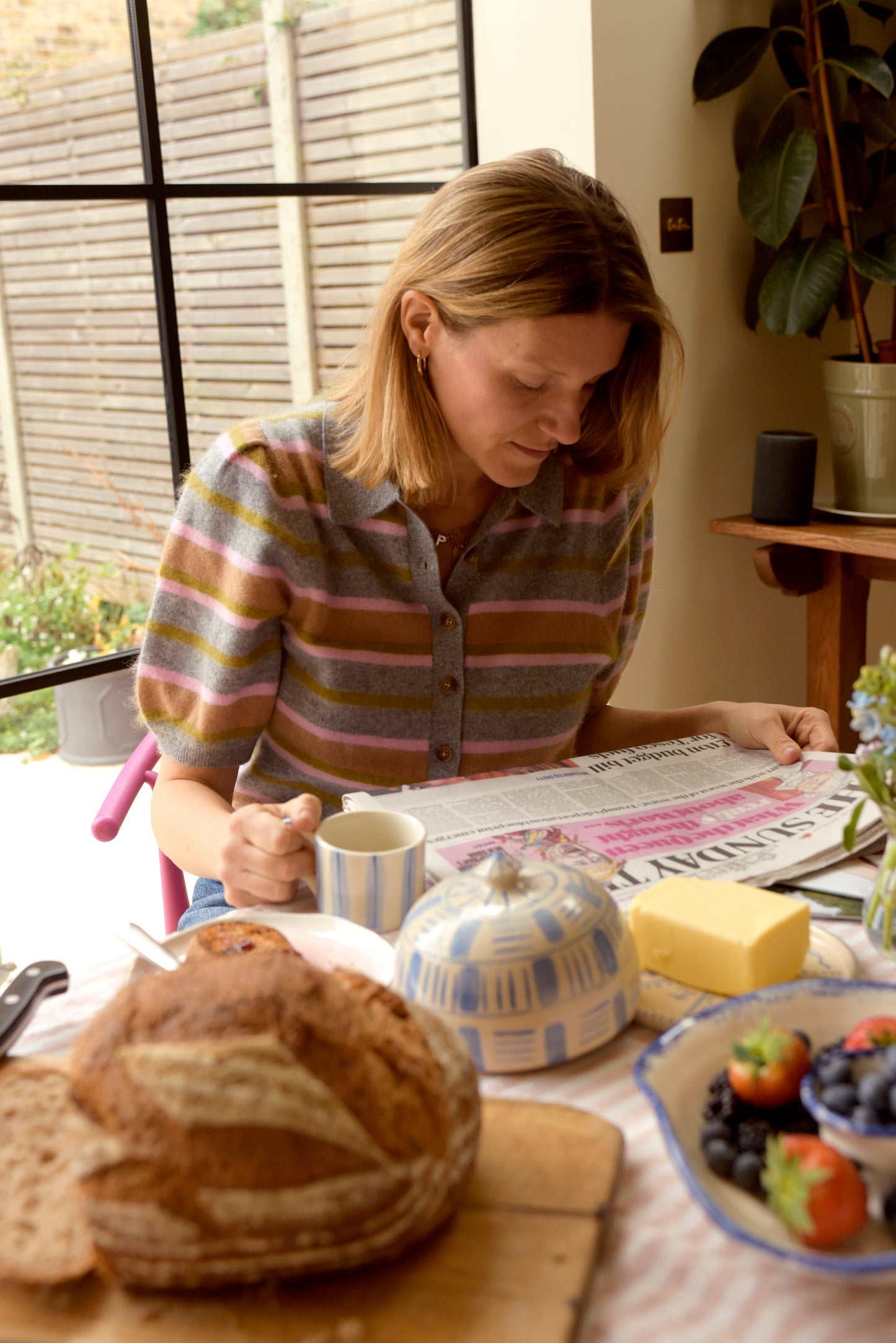 Butter Dish - Folkie Aztec