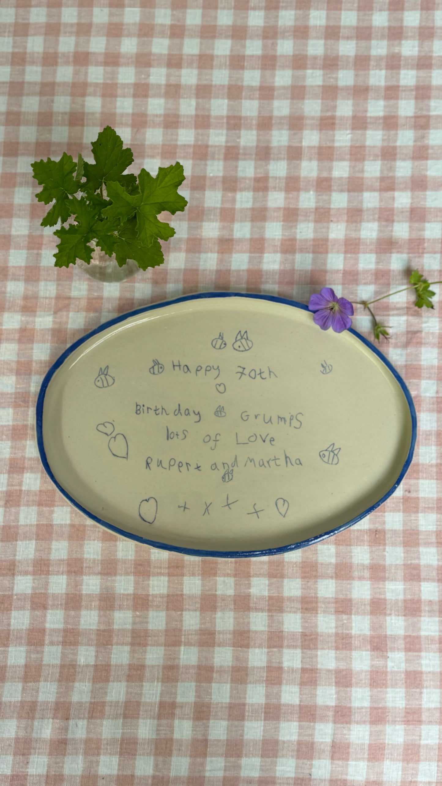 Personalised Wall Platter