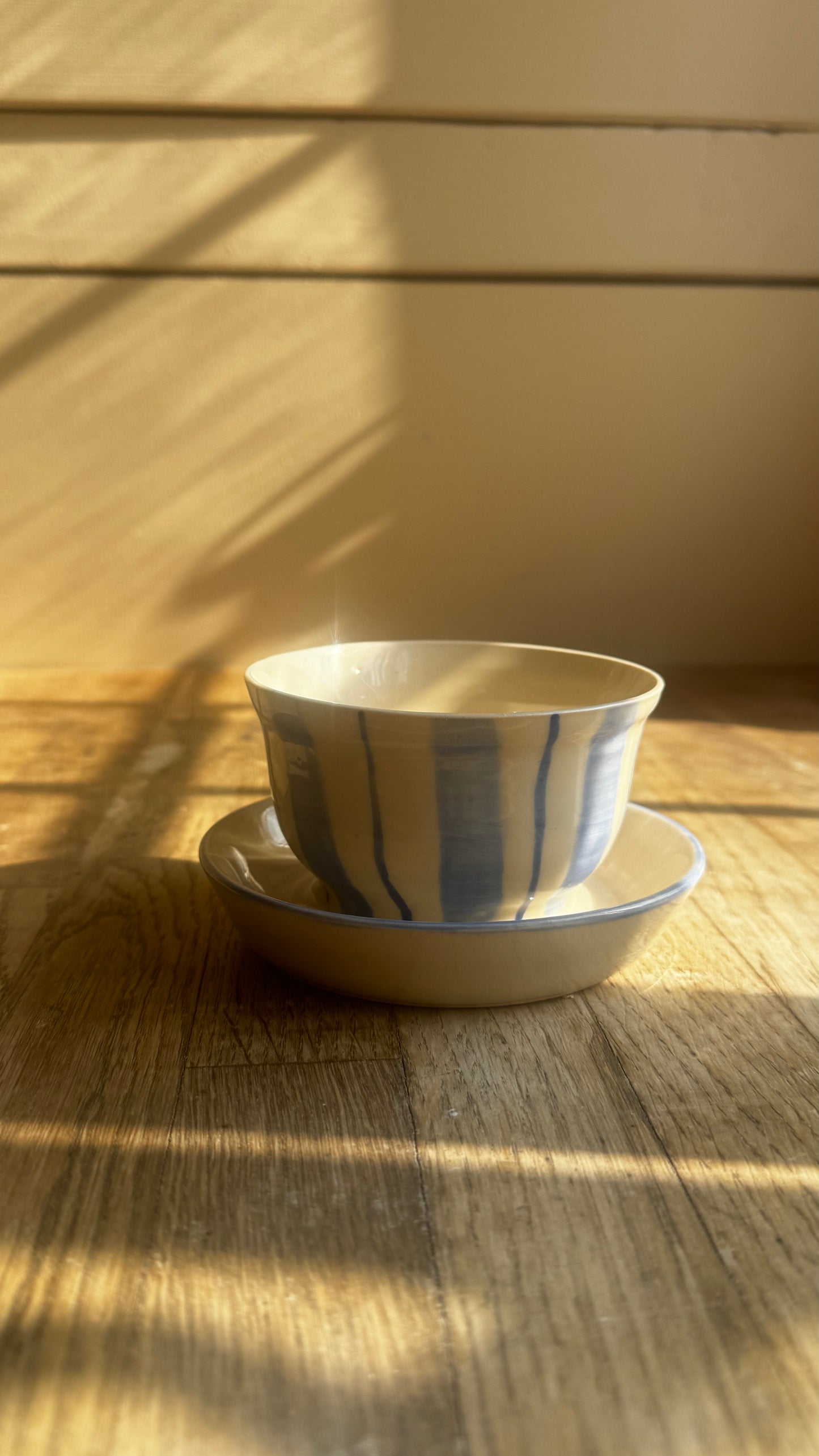OLIVE DISH // stripes