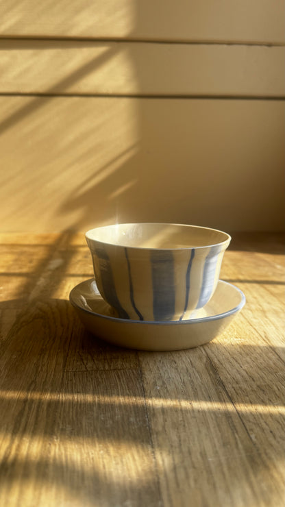 OLIVE DISH // stripes