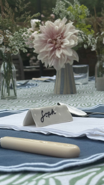REUSABLE PLACE CARD // plain
