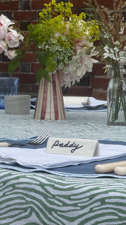 REUSABLE PLACE CARD // plain