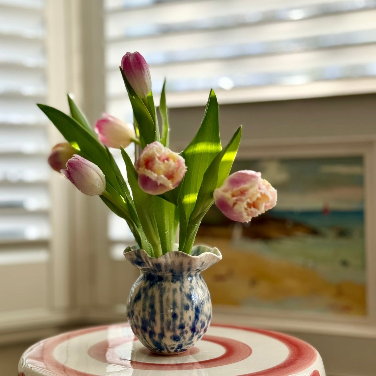 Scallop Bud Vase