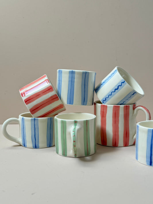 Stripey Mugs