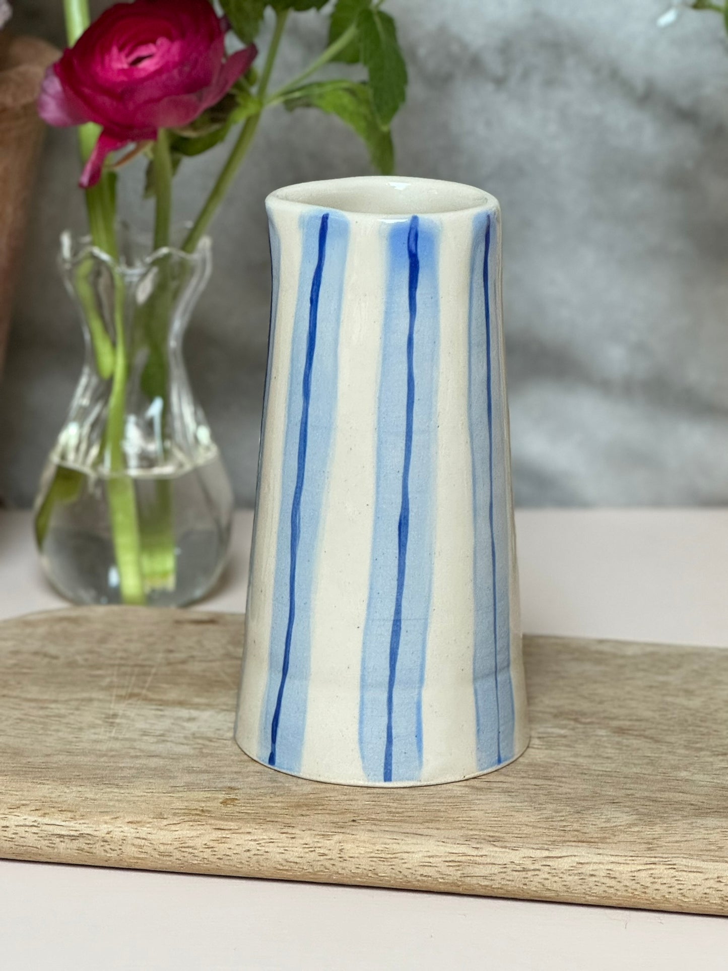 Stripey jug