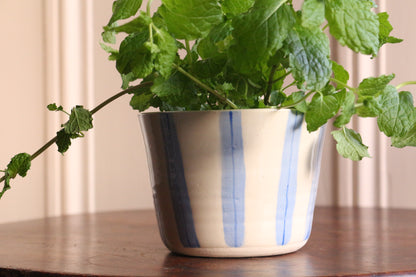 HERB POT // stripes