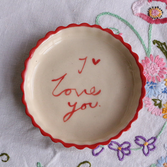 JEWELLERY DISH // I Love You